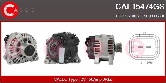 CAL15474GS CASCO Генератор