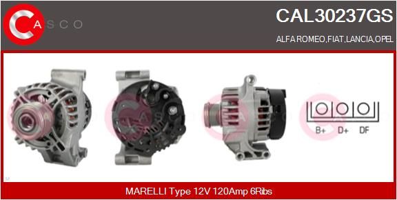 CAL30237GS CASCO Генератор