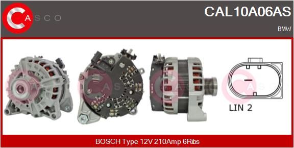 CAL10A06AS CASCO Генератор