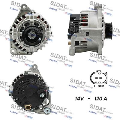 A12VA0240A2 SIDAT Генератор
