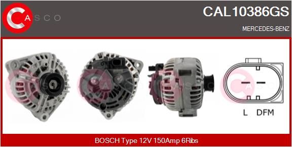 CAL10386GS CASCO Генератор