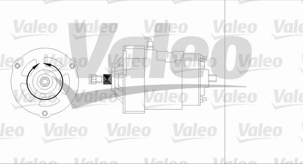 436184 VALEO Генератор