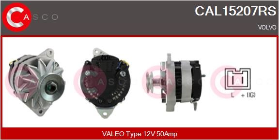 CAL15207RS CASCO Генератор