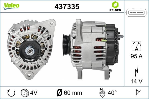 437335 VALEO Генератор