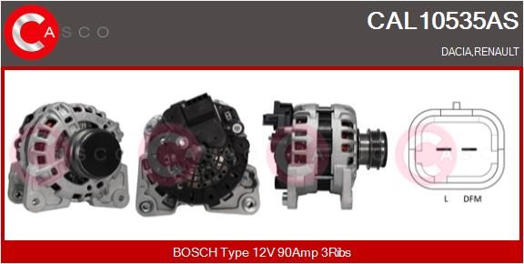 CAL10535AS CASCO Генератор
