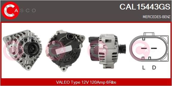CAL15443GS CASCO Генератор
