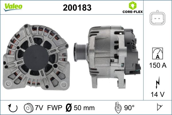 200183 VALEO Генератор