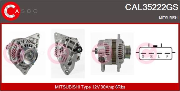 CAL35222GS CASCO Генератор