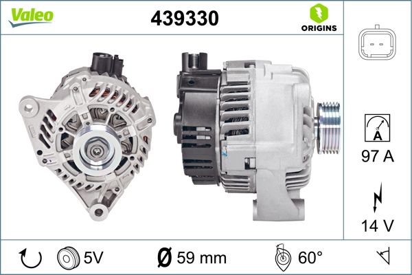 439330 VALEO Генератор