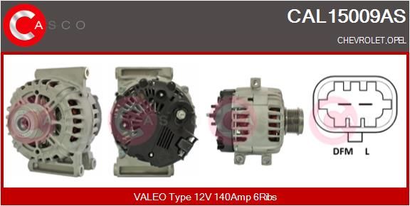 CAL15009AS CASCO Генератор