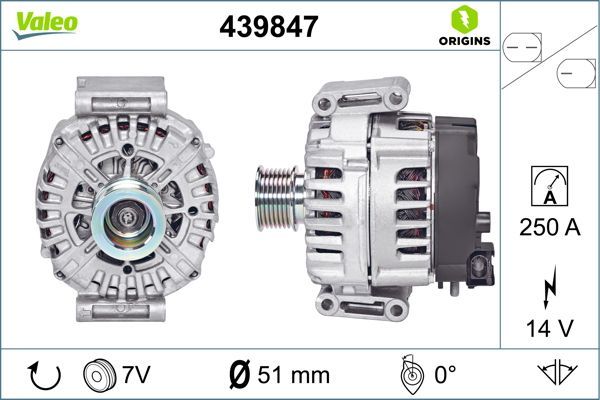 439847 VALEO Генератор