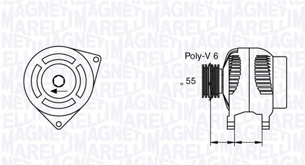 063377429010 MAGNETI MARELLI Генератор