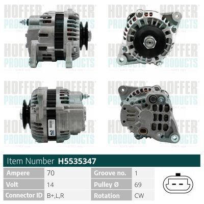 H5535347 HOFFER Генератор