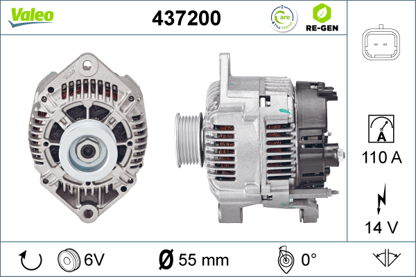 437200 VALEO Генератор