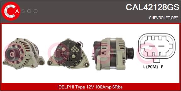 CAL42128GS CASCO Генератор
