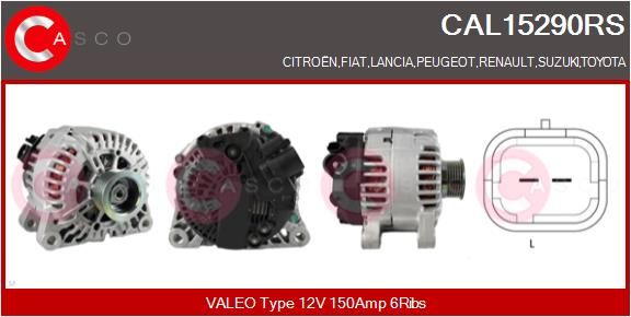 CAL15290RS CASCO Генератор
