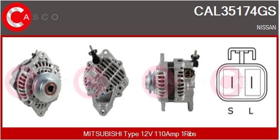 CAL35174GS CASCO Генератор