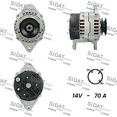 A12BH0227A2 SIDAT Генератор