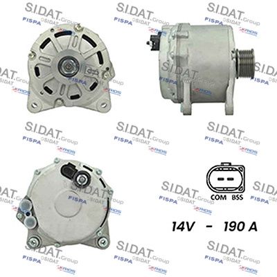 A12HT0733A2 SIDAT Генератор