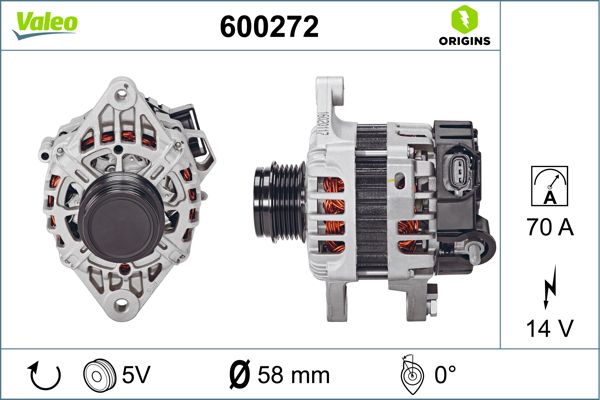 600272 VALEO Генератор