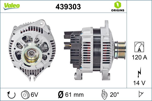 439303 VALEO Генератор