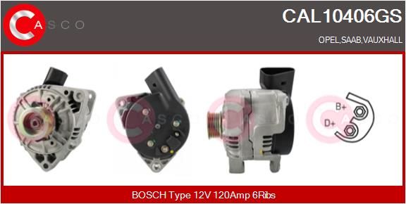 CAL10406GS CASCO Генератор