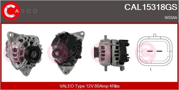 CAL15318GS CASCO Генератор