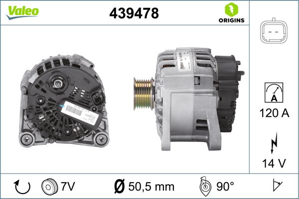 439478 VALEO Генератор
