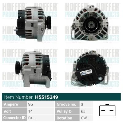 H5515249 HOFFER Генератор