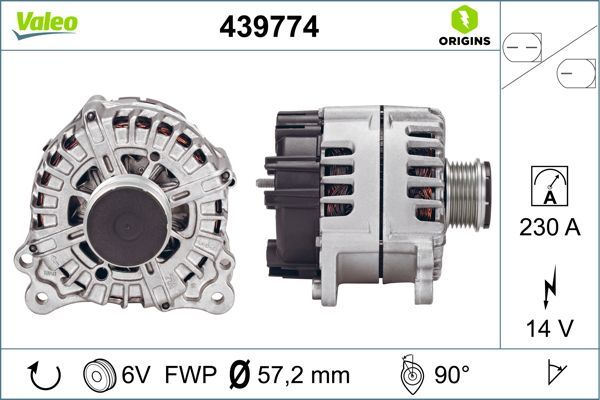 439774 VALEO Генератор