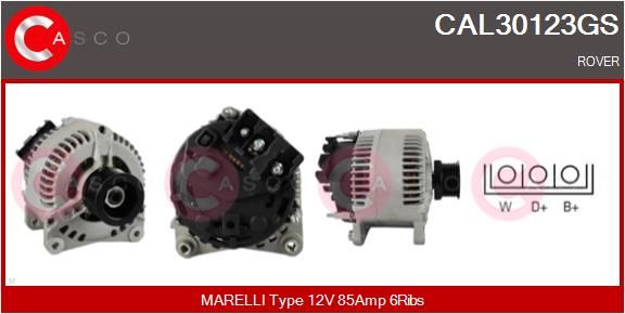 CAL30123GS CASCO Генератор