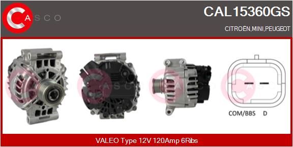 CAL15360GS CASCO Генератор