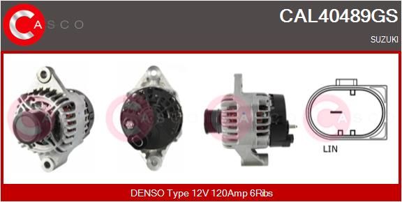 CAL40489GS CASCO Генератор