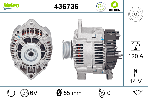 436736 VALEO Генератор
