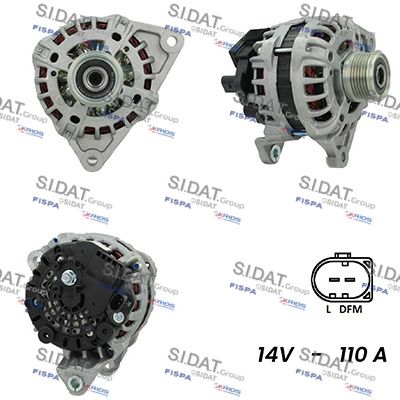A12BH0543A2 SIDAT Генератор
