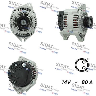 A12VA0800 SIDAT Генератор