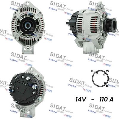 A12VA1018A2 SIDAT Генератор