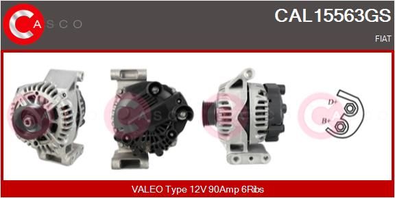 CAL15563GS CASCO Генератор