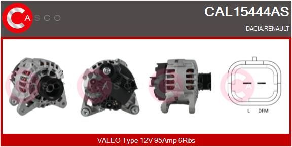 CAL15444AS CASCO Генератор