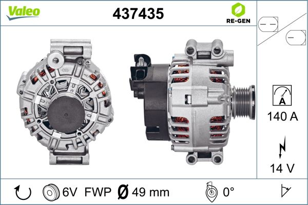 437435 VALEO Генератор