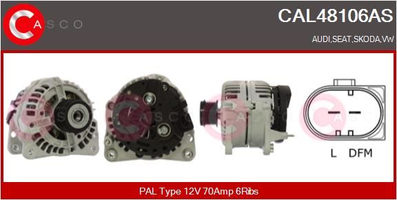 CAL48106AS CASCO Генератор