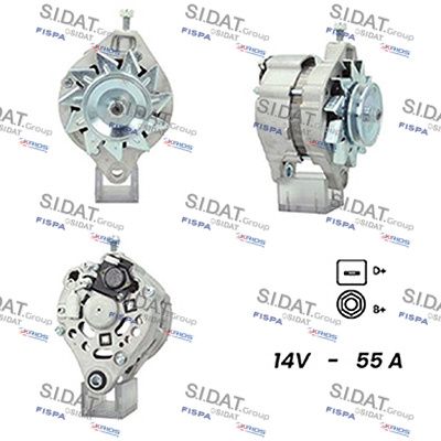 A12DE1115A2 FISPA Генератор