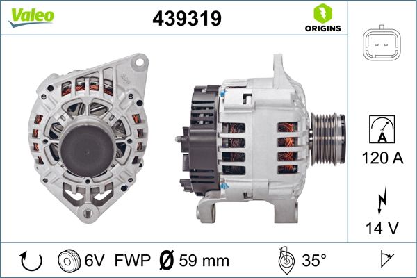439319 VALEO Генератор