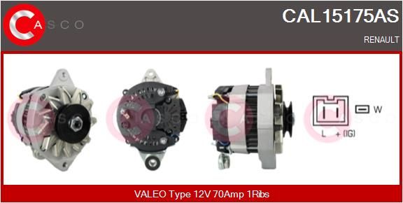 CAL15175AS CASCO Генератор