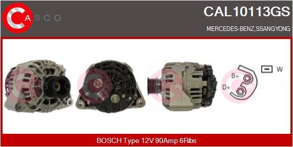 CAL10113GS CASCO Генератор
