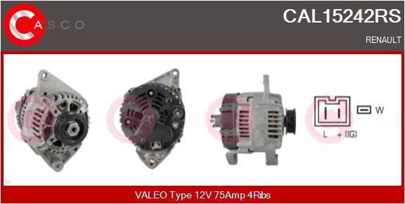 CAL15242RS CASCO Генератор