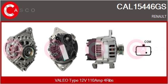 CAL15446GS CASCO Генератор