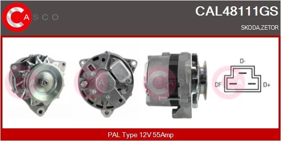 CAL48111GS CASCO Генератор