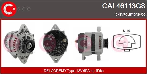 CAL46113GS CASCO Генератор