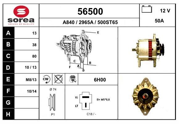 56500 EAI Генератор